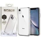 Capa Capinha Clear Space Compatível iPhone 7 / 8 /X / XS /XR / 11 / 12 / 13 / 14 Pro Max (Selecione)