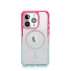Capa Capinha Compatível Com iPhone 15 Pro Pink e Verde Magsafe Impactor Ultra Customic