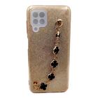 Capa Capinha Compatível Com Samsung Galaxy a22 4g tela 6.4 com pulseira Decorativa