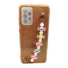 Capa Capinha Compatível Com Samsung Galaxy a72 a725 C/ pulseira perola
