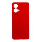 Capa Capinha Compatível Moto G85 Silicone Aveludada Premium