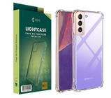 Capa Capinha HPrime LightCase Top Transparente Galaxy S21