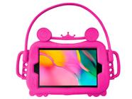 Capa Capinha Infantil Galaxy Tab A T290 T295 8 Polegadas Alça Suporte Veicular Silicone + Pelicula