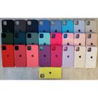 Capa Capinha Iphone 11 original Diversas cores Aveludada dentro feita de Silicone versão PREMIUM