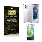 Capa Capinha Moto G23 Anti Shock + Película de vidro 3D - Armyshield