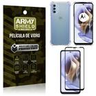 Capa Capinha Moto G31 Anti Shock + Película De Vidro 3D