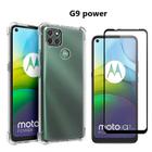 Capa Capinha Motorola Moto G9 Power Anti Shock + Película 3D 5D 9D Blindada Cobre 100% Da Tela Borda Resistente