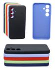 Capa Capinha Para Galaxy S24 Tela 6.2 Aveludada Silicone - Mustangshop