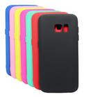 Capa Capinha Para Galaxy S7 Flat Fosca Aveludada Coloridas - Mustang