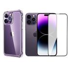 Capa Capinha Para Iphone 14 14 Pro 14 Pro Max + Pelicula 3D