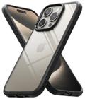 Capa Capinha Para iPhone 15 Pro 6.1 Ringke Fusion Bold-Preto