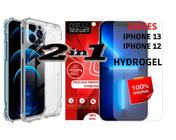 Capa Capinha + Pelicula Hydrogel iPhone 13 13 Pro 13 Pro Max
