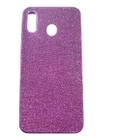 Capa Capinha Personalizada Strass Samsung Galaxy M20 Roxa