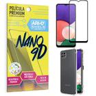 Capa Capinha Samsung A22 5G Anti Shock + Película Nano Cerâmica 9D - Armyshield