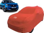 Capa Carro Anti Riscos Com Logo Peugeot E-2008 Gt Suv - Mz