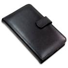 Capa carteira couro 8 cartoes preto para iphone 14 6.1