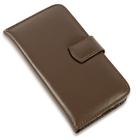 Capa carteira couro marrom para iphone se 2020 4.7 - CELLWAY