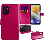 Capa Carteira Couro ROSA compativel Galaxy M23 M236 6.6 - Luiza Cell25