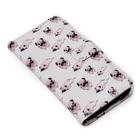 Capa carteira estampada cute pug e191 para samsung s22 plus s906