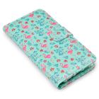 Capa carteira estampada flamingo summertime e184 para iphone 11 pro 5.8 - CELLWAY