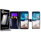 Capa Carteira + Película De Vidro Compatível Moto G42 XT2233 6.4 - Cell In Power25
