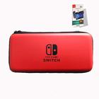 Capa Case Bag Rígida Transporte Estojo De Viagem Para Nintendo Switch Console + Película Switch Vidro