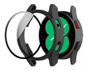 Capa Case Bumper + Película Embutida Compativel com Galaxy Watch 4 40mm