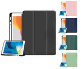 Capa Case Compatível Com Ipad 7 Geração 10.2" A2197 A2200 A2233 Com Suporte Pencil