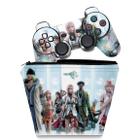 Capa Case e Skin Adesivo Compatível PS3 Controle - Final Fantasy Xiii 2