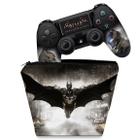 Capa Case e Skin Compatível PS4 Controle - Batman Arkham Knight