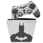 Capa Case e Skin Compatível PS4 Controle - Batman Arkham - Special Edition