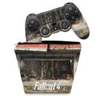 Capa Case e Skin Compatível PS4 Controle - Fallout 4