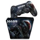 Capa Case e Skin Compatível PS4 Controle - Mass Effect: Andromeda