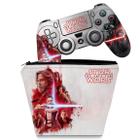 Capa Case e Skin Compatível PS4 Controle - Star Wars The Last Jedi