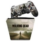 Capa Case e Skin Compatível PS4 Controle - The Walking Dead
