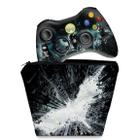 Capa Case e Skin Compatível Xbox 360 Controle - Batman Dark Knight