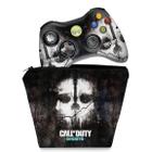 Capa Case e Skin Compatível Xbox 360 Controle - Call Of Duty Ghosts