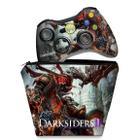 Capa Case e Skin Compatível Xbox 360 Controle - Darksiders Wrath Of War