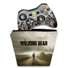 Capa Case e Skin Compatível Xbox 360 Controle - The Walking Dead a