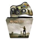 Capa Case e Skin Compatível Xbox 360 Controle - The Walking Dead b