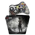 Capa Case e Skin Compatível Xbox 360 Controle - Tomb Raider