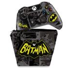 Capa Case e Skin Compatível Xbox One Fat Controle - Batman Comics