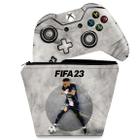 KIT Capa Case e Skin Xbox One Fat Controle - Resident Evil 4