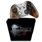 Capa Case e Skin Compatível Xbox One Fat Controle - Final Fantasy Xv A