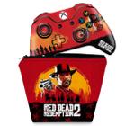 Capa Case e Skin Compatível Xbox One Fat Controle - Red Dead Redemption 2