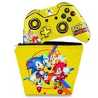 Capa Case e Skin Compatível Xbox One Fat Controle - Sonic Mania