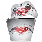 Capa Case e Skin Compatível Xbox One Slim X Controle - Batman Vs Superman Logo