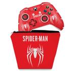 Capa Case e Skin Compatível Xbox One Slim X Controle - Spider-Man Bundle