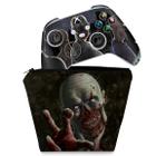 Capa Case e Skin Compatível Xbox Series S X Controle - Zombie Zumbi The Walking