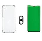 Capa Case + Pelicula Ceramica + Camera Para Samsung Galaxy A04e - CCS